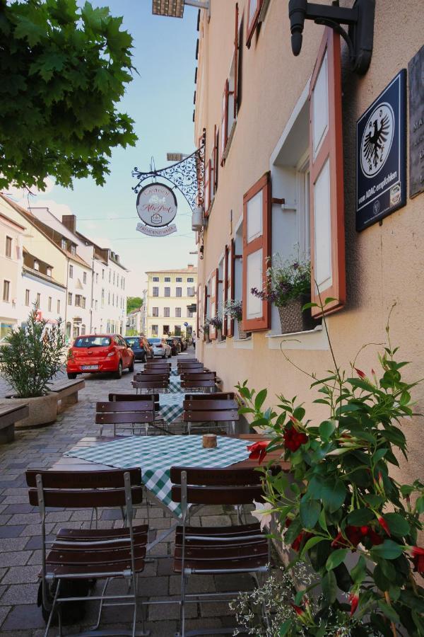 Hotel-Gasthof Postbraeu Dingolfing Exterior foto